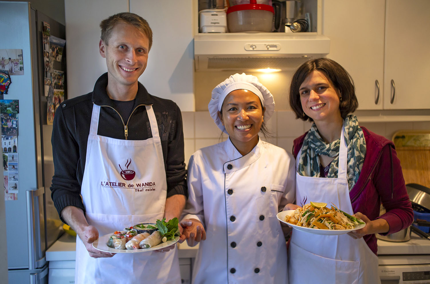 Photo de cours de cuisine - Anne-Céline et Thomas - oct 2019
