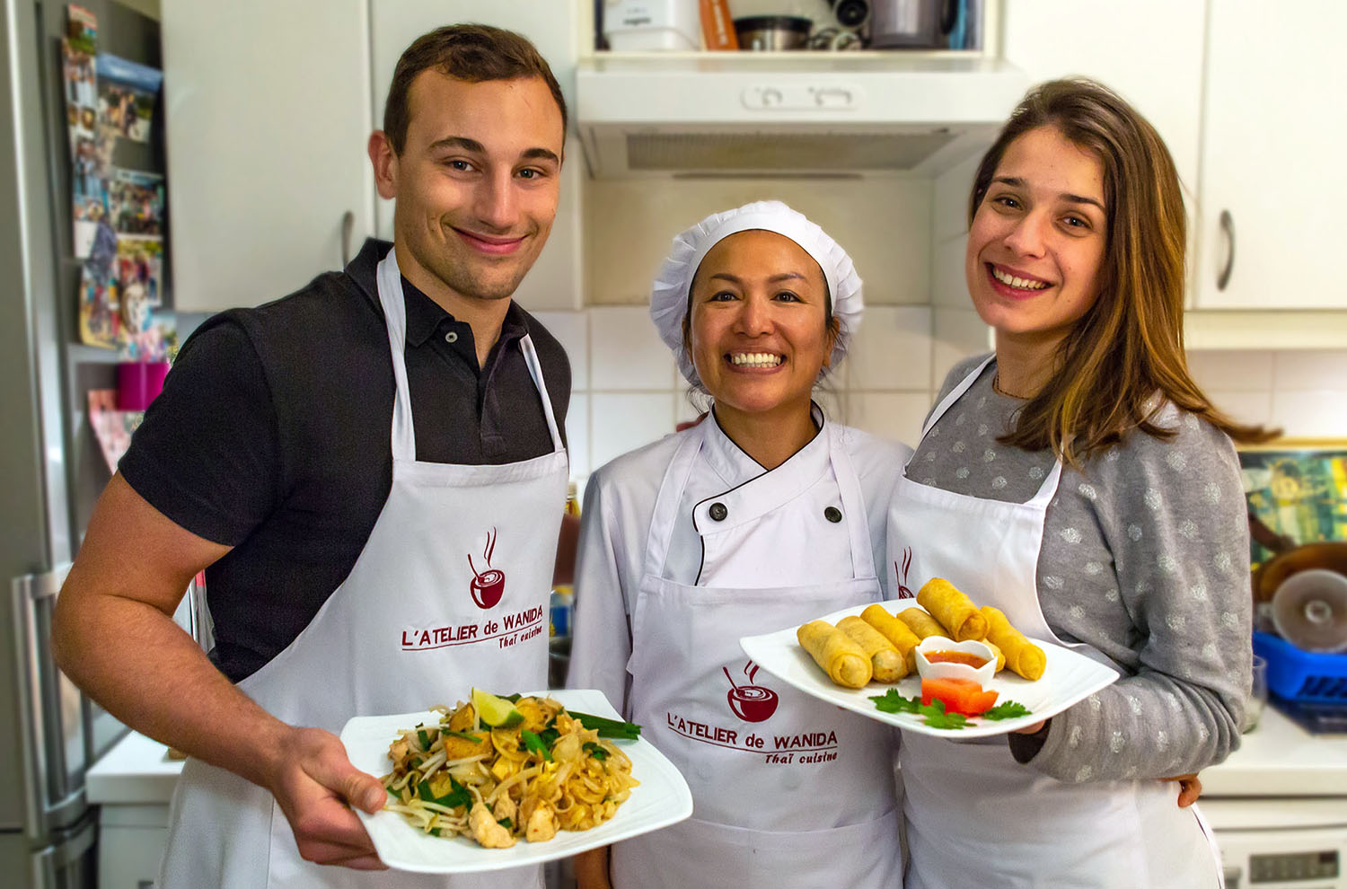 Photo de cours de cuisine - Arnaud et Léa - mars 2020